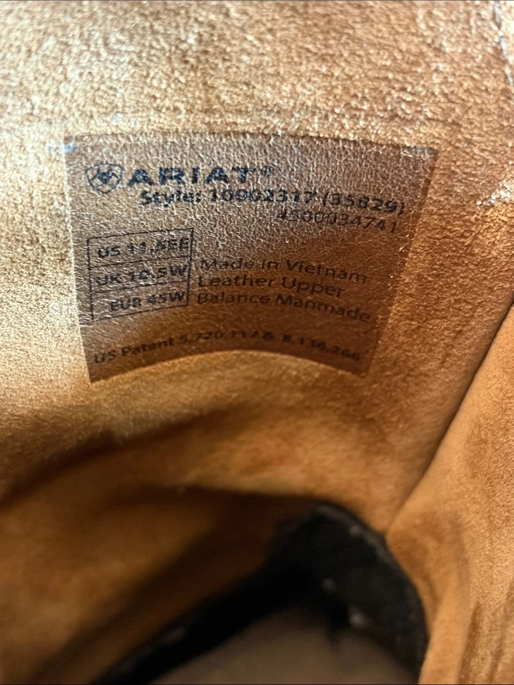 Ariat Men’s Rambler Western Boots - Square Toe, Size 11.5EE, Brown, 10002317